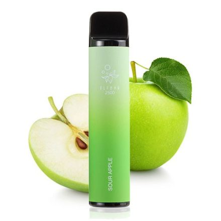 Elf Bar 2500 - Sour Apple 5% - ELF BAR VAPE