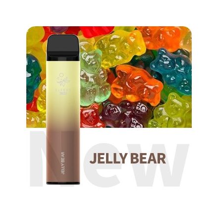 Elf Bar 3600 - Jelly Bear 5% - RECHARGEABLE