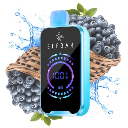 ELF BAR FS18000 disposable vape with blueberry ice flavor and 18000 puffs