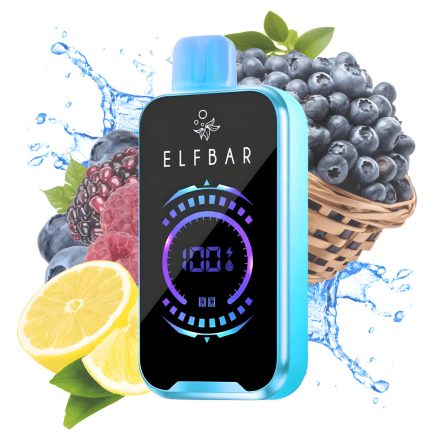 ELF BAR FS18000 disposable vape with blueberry razz lemon flavor and 18000 puffs