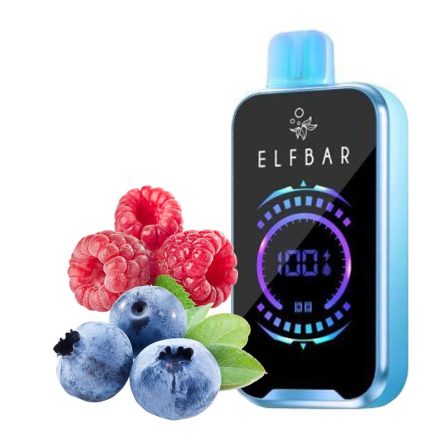 ELF BAR FS18000 disposable vape with blueberry raspberry flavor and 18000 puffs