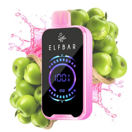 ELF BAR FS18000 disposable vape with double apple flavor and 18000 puffs