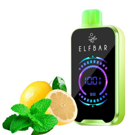 ELF BAR FS18000 disposable vape with lemon mint flavor and 18000 puffs