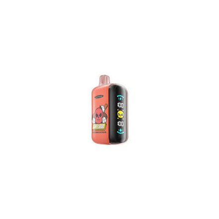 ELF BAR GH23000 rechargeable vape with peach, mango, and watermelon flavor and 23000 puffs