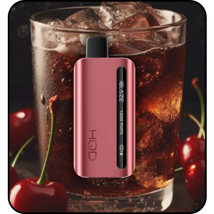 HQD GLAZE 12000 - Cherry Cola 2% - RECHARGEABLE