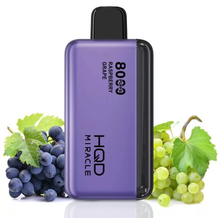 HQD MIRACLE 8000 5% - Grape - RECHARGEABLE