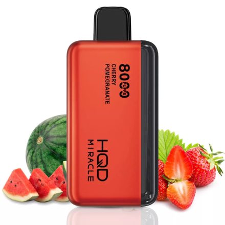 HQD MIRACLE 8000 5% - Strawberry Watermelon - RECHARGEABLE
