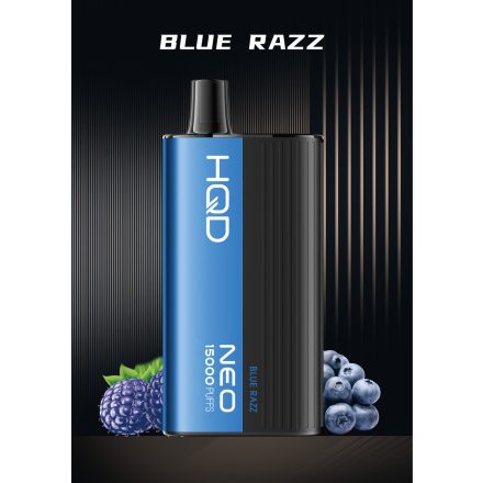 HQD NEO 15000 - BLUE RAZZ 5% - RECHARGEABLE